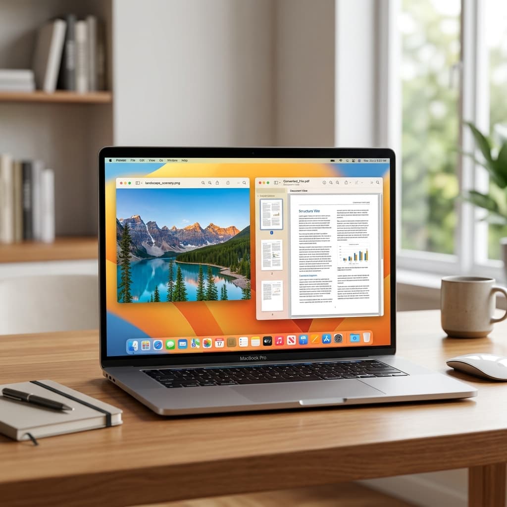 How to Convert PNG to PDF on Mac Guide